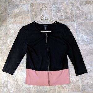 White House Black Market Blouse Zipper Small